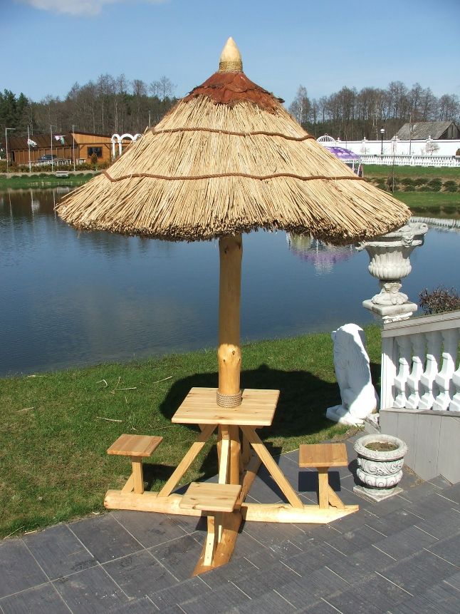 Wizualizacja daszka plażowego I